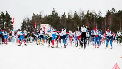 В Спас-Клепиках прошёл Всероссийский лыжный марафон памяти Сергея Есенина
